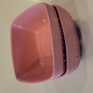 Retired HTF Le Creuset Pink Dish Set